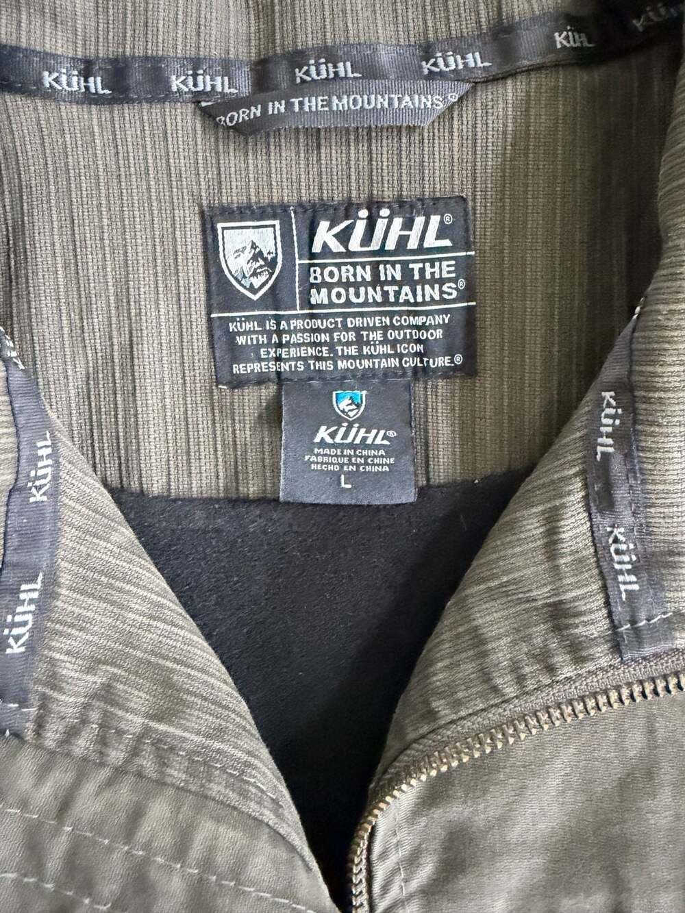 Kuhl Men's Size Large Born in the Mountains Canvas Jacket - Picture 2 of 8